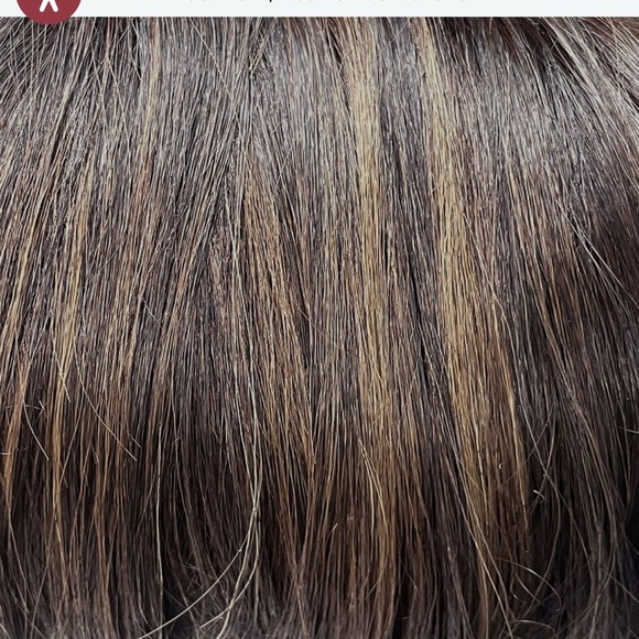 Belle Tress Liverpool Triple Chocolate Lace Front Wig Monopart HF Synthetic - Picture 7 of 16